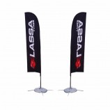 professionele fabriek aangepaste reclame strand decor vlag