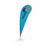 decorazione di nozze goccia d'acqua beach flag, bandiera pubblicitaria