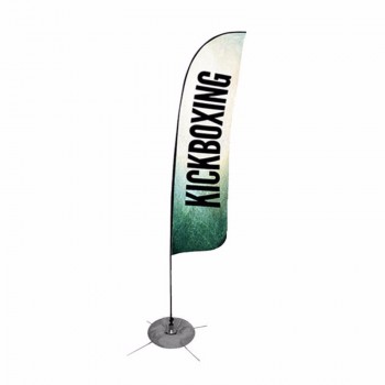 Outdoor Advertising Swooper Flutter Feather Beach Flags And Bannears