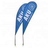 Günstige Polyester Strand starke Farbe Träne Flagge