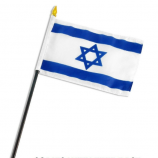 Le dimensioni personalizzate della festa nazionale hanno tenuto le bandiere di Israele