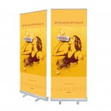 intrekbare aangepaste ontwerp pull-up display staan ​​voor reclame