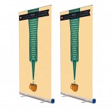 Luxury  Aluminum Alloy Roll Up Banner Stand for Outdoor Promotion