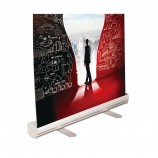 intrekbare aluminium materiaal roll-up banner tentoonstelling promotie