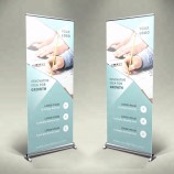 tragbare aufrechte banner rollen banner usa outdoor banner display auf