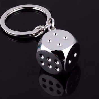 New creative Key chain metal personality dice poker soccer brazil slippers model alloy keychain For Car Key ring #17045