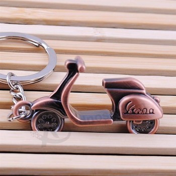 Klassischer 3D Motorrad Roller Anhänger personalisierter Schlüsselanhänger Schlüsselanhänger Kreatives Geschenk