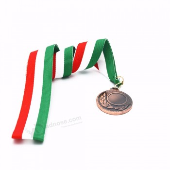 Lager Lieferung Polyester Hals Lanyard Flagge Medaille Lanyard für den Sport