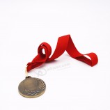 Factory custom eco-friendly award ribbon printed lanyard polyester