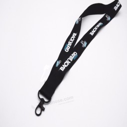 op maat bedrukte polyester sublimatie / zeefdruk nek lanyard