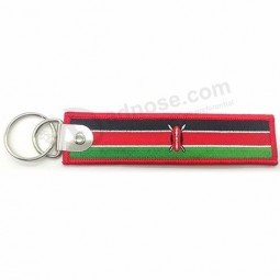 Flight Keychains Made Key chain Embroidery