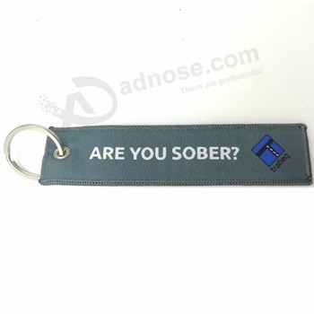 fashion jewelry blue gifts Key chain danger ejection seat