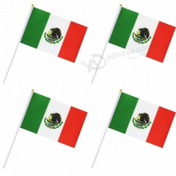 bandera de méxico de colores vivos para suministros de decoraciones de fiesta