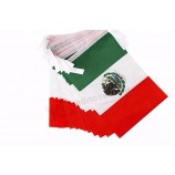 wereldkampioenschap voetbalteam voetbal bunting vlag van mexico
