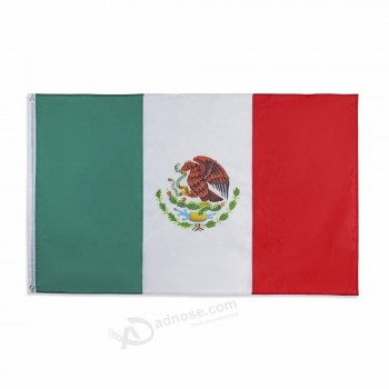 bandiera nazionale messicana messicana messicana MEX MX stampa 3x5 all'ingrosso