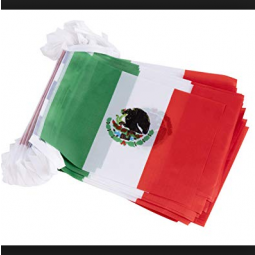 promotionele mexico bunting vlag mexicaanse tekenreeks vlag