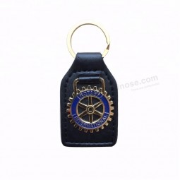 Custom Key Ring Wholesale Embossed Leather Keychain