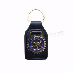 custom Key ring wholesale embossed leather keychain