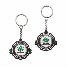 Werbegeschenke Gummi Schlüsselanhänger Custom Soft 3d Pvc Keychain