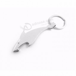 abridor de botellas de metal dolphin personalizado llavero su logotipo láser