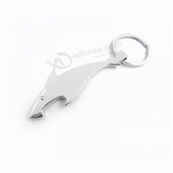 custom dolphin metal bottle opener keychain your logo laser