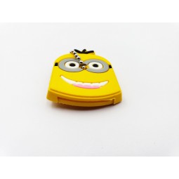 Kundenspezifisches PVC 3d Keychain mit Katzen-Form