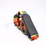 tetris printed luggage strap airport luggage strap belt