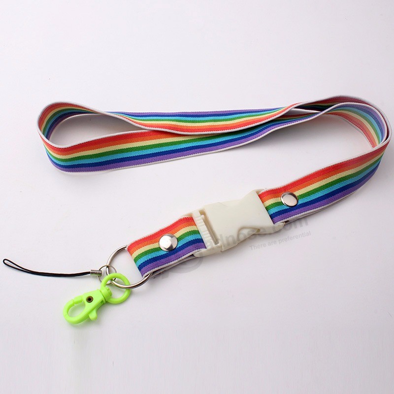 White words orange and green base color rf remove security tag with lanyard