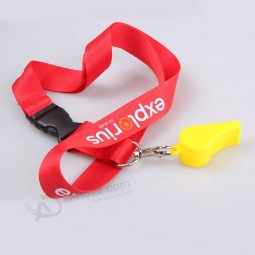 top quality whistle with lanyard sample free
