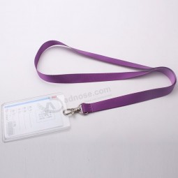 printed nylon material plastic id cards lanyards