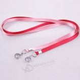 Fabrik direkt komfortable einfarbige Polyester-Lanyard