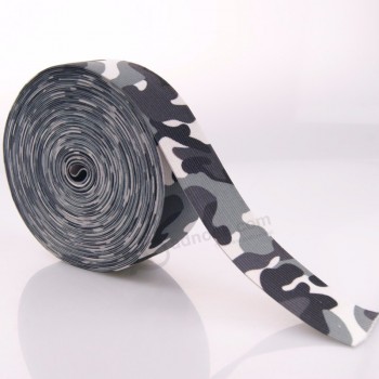 print leger polyester legerweefsel met elastiek