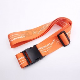 custom made cheap beautiful promotional luggage strap for business trip