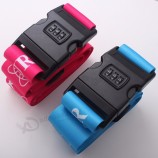 password suitcase secure lock wholesale custom luggage strap