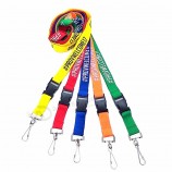 ausstellung niedliche id hals lanyard mit abnehmbarer schnalle