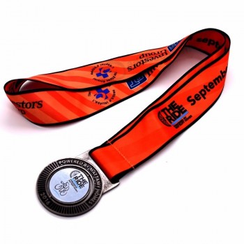 medallas de metal personalizadas con diseño personal para cordón