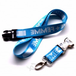 Verstellbare Jacquard-Lanyards aus Polyester mit individuellem Logo