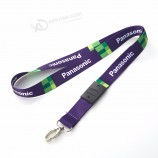 Customized Yoyo Badge Reel Ribbon Printing Lanyards Around The Neck Cord Custom Printed Ribbon