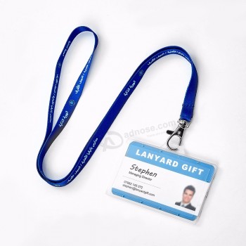 Elastic Spring Clips  Lanyards With Pull Reel Id Badge Holder Hard