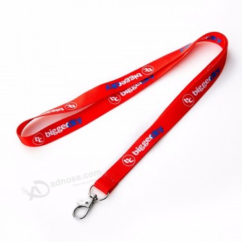 aangepast ontwerp Dye sublimation printing polyester lanyard