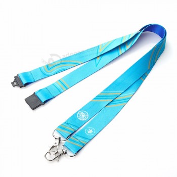 cordón de cuello con portacarretes insignia mosquetón corto medalla correa de cordón cordón de tarjeta de identificación cuerda de cuello