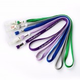 Hals flache Lanyard Geschenke Safty mit Karabiner Badge Reel