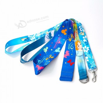 Custom Neck Lanyard For Key Id Lanyard Raw Material Roll Wholesale Lanyard Ribbon