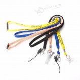 Gute Qualität Tubular Shoelace Custom Printed Lanyard