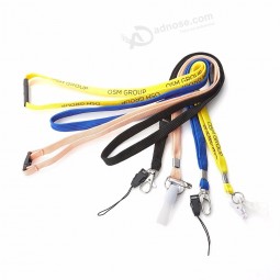 good quality tubular shoelace custom printed lanyard