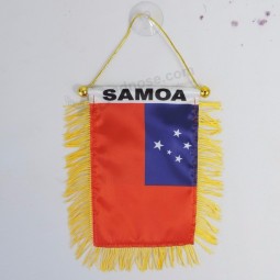 knitted polyester fast delivery custom pennant flags