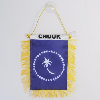 vivid color knitted polyester digital printing pennants