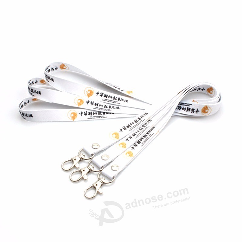 Manufacturer Free Sample Custom Printed Neck Lanyard for Key