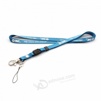 cheap custom design your Own polyester printed lanyard for key