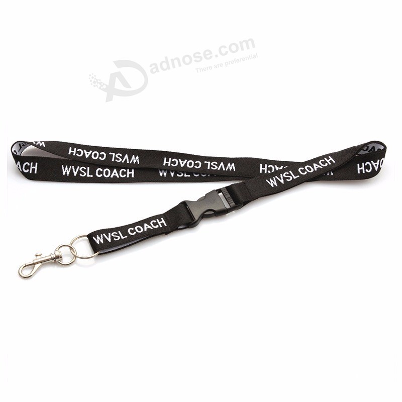 2019 cheap Custom 2.0*90cm silk Screen printing Lanyard